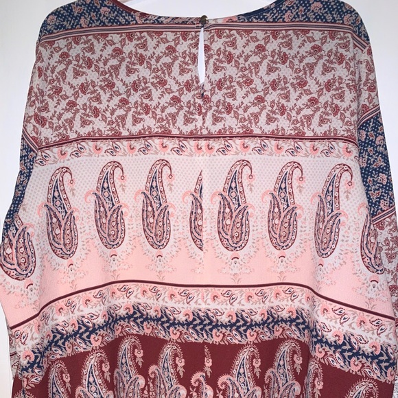 ‘Cato’ WOMENS tunic top 18/20W lace hem - Picture 6 of 6